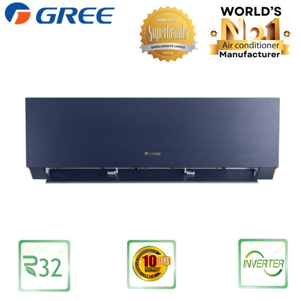 Gree Split Type Air Conditioner GSH-24XCLV32-Clivia-Split, H&C-2.0 TON-Inverter - Image 2