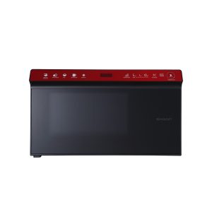 Sharp Top Control Solo Microwave Oven – R-2235H(R) | 24 Liters – Top Red & Black