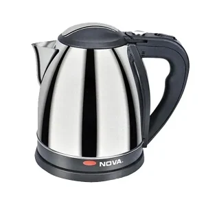 Nova Electric Kettle – 1.8 Liter – Silver and Black